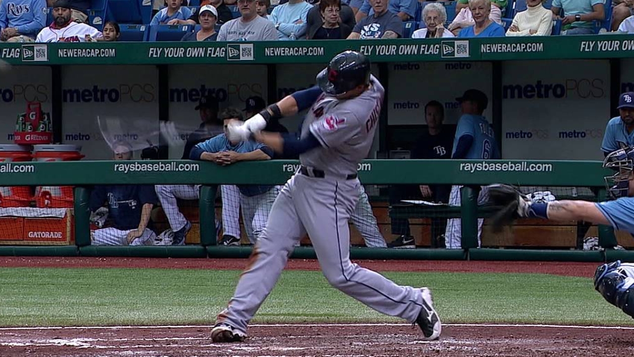 Chisenhall, Indians working to fix issue at plate