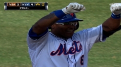 Byrd's walk-off hit hands Mets second series win