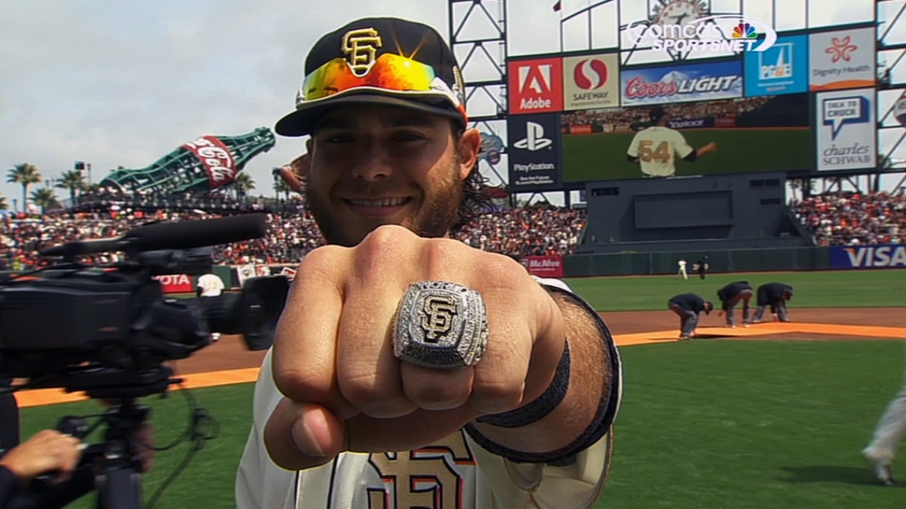 Giants treasure receiving second champs ring