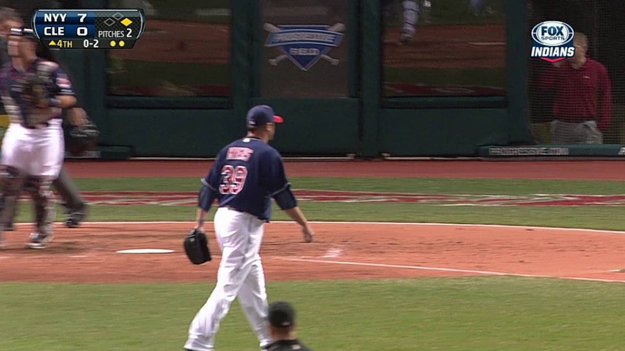 Myers saves bullpen, but continues to struggle