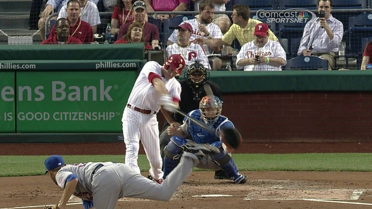 Filis sacaron los cañones para imponerse a Mets