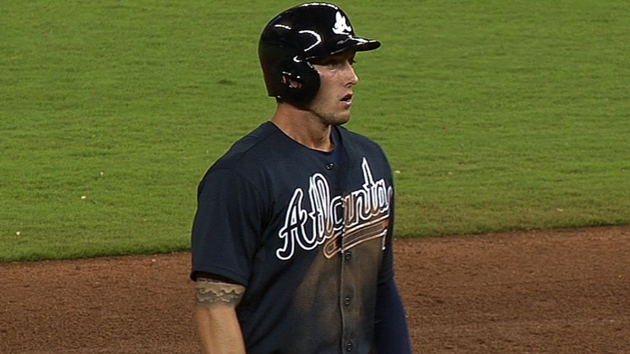 Schafer becomes fourth hitter to bat leadoff for Braves