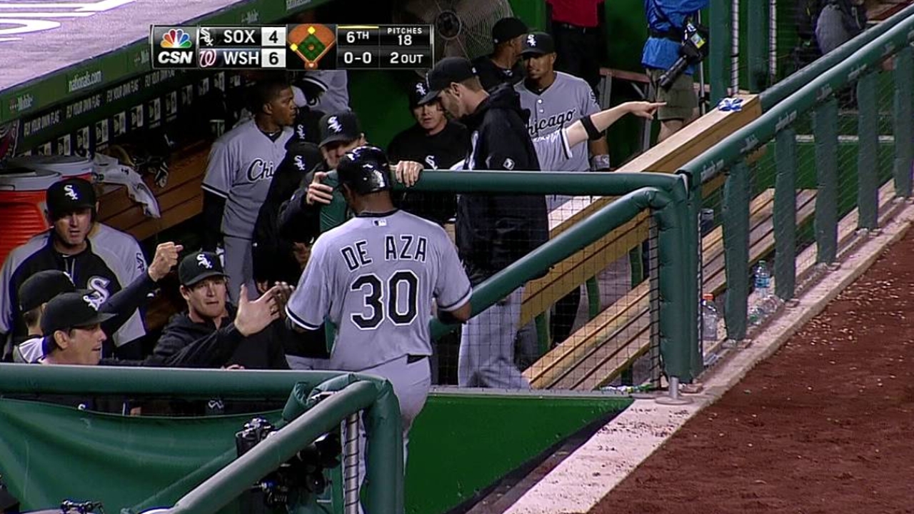 Axelrod falla y White Sox sufren barrida vs. Nacionales