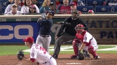 Pena's rare homer gives Braves seventh straight win