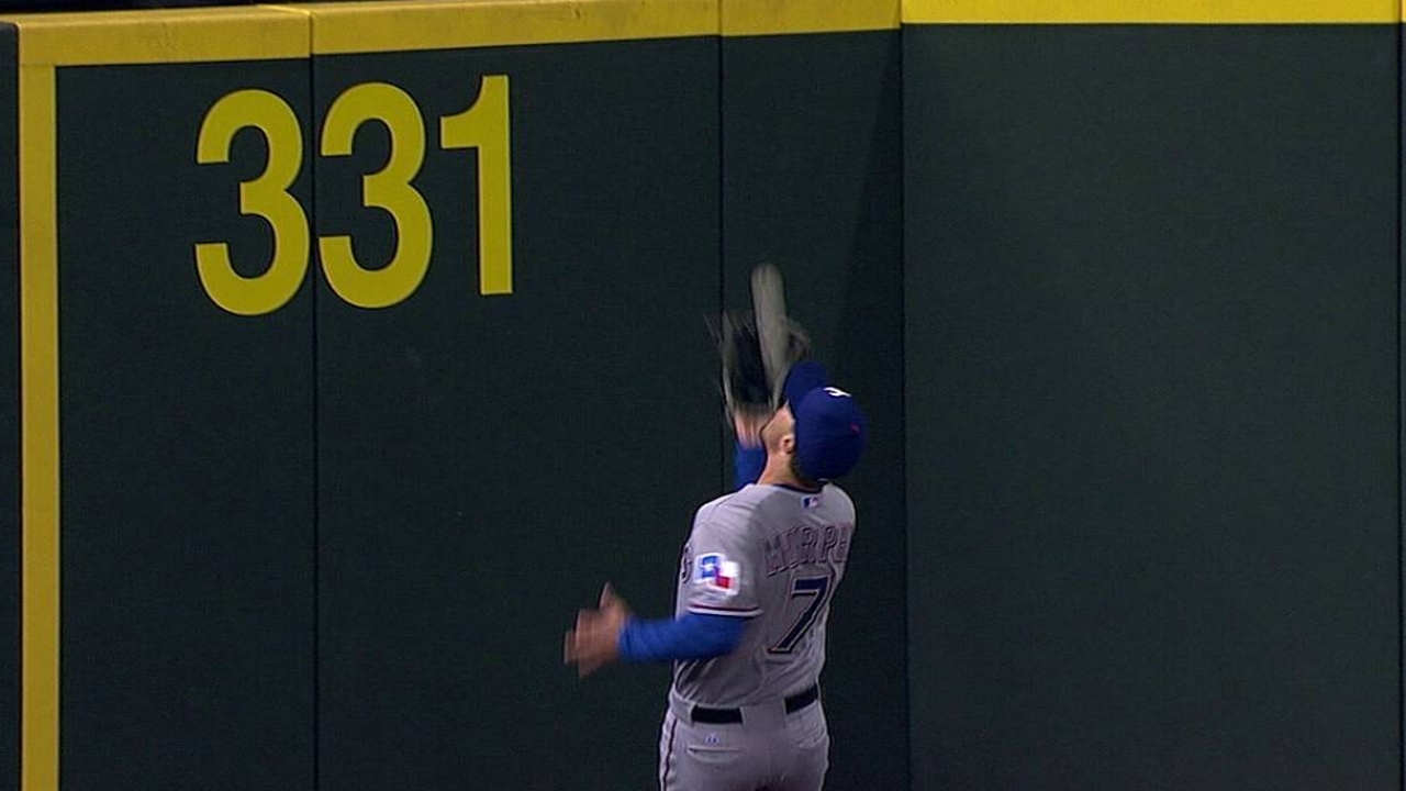 Rangers give Murphy first night off of season