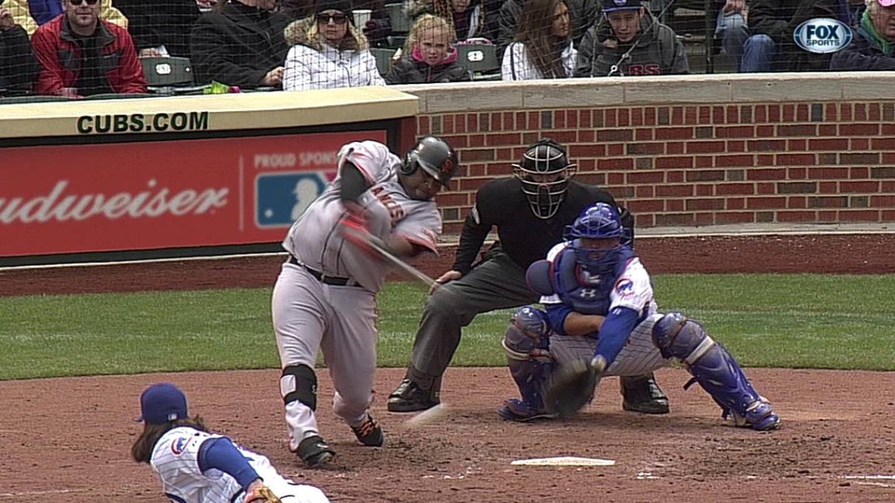 Trío venezolano de S.F. brilla en victoria sobre Cubs