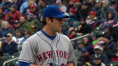 Harvey flirts with no-hitter as Mets top Twins