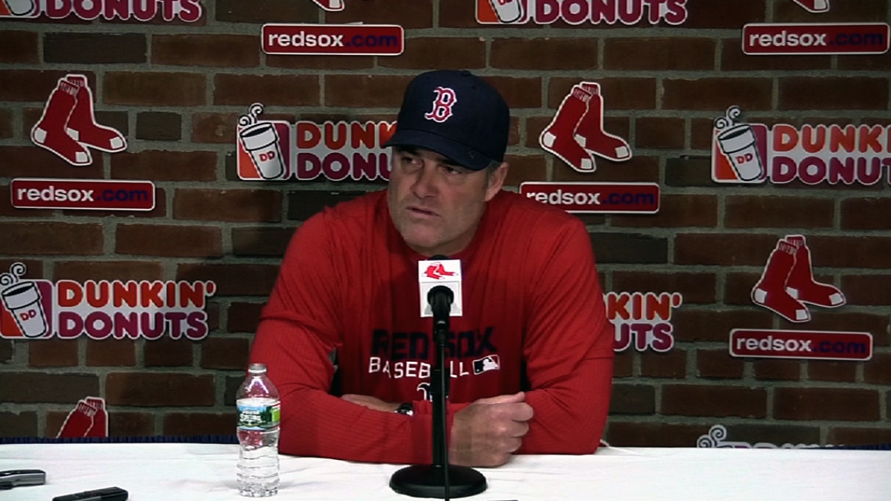 Farrell's decision making pays off against Rays