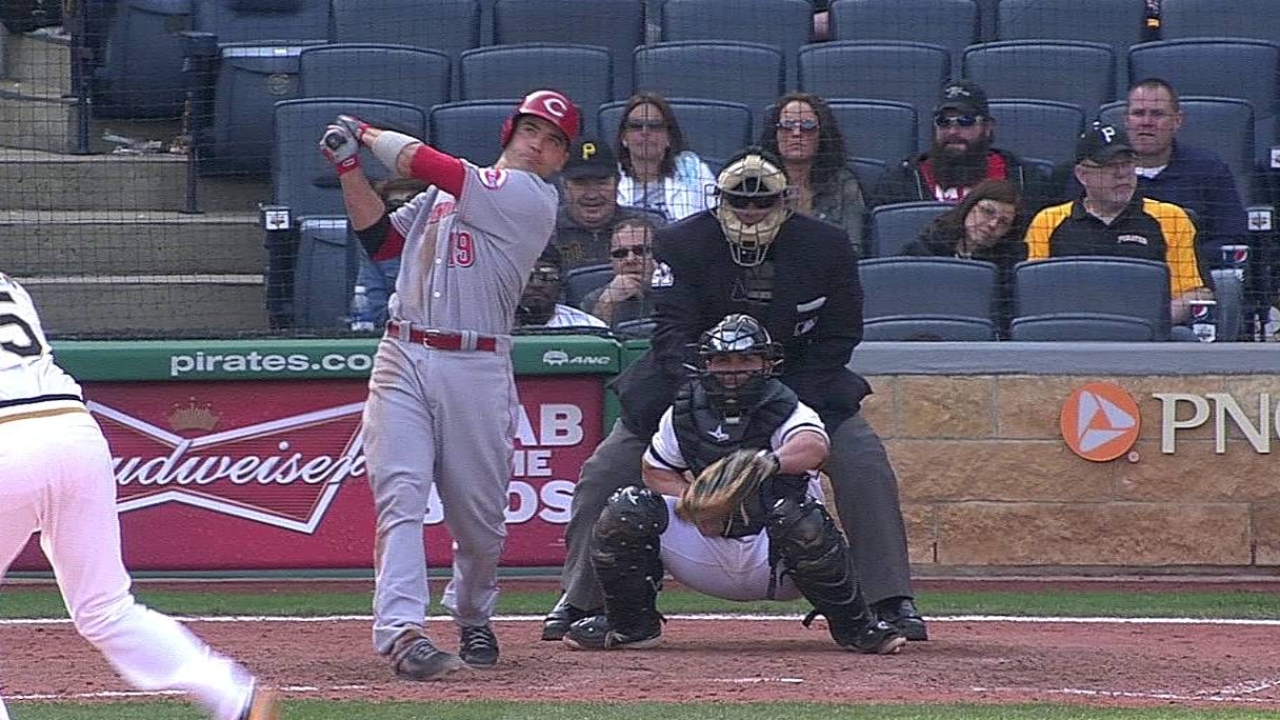 Votto is still productive despite slow start