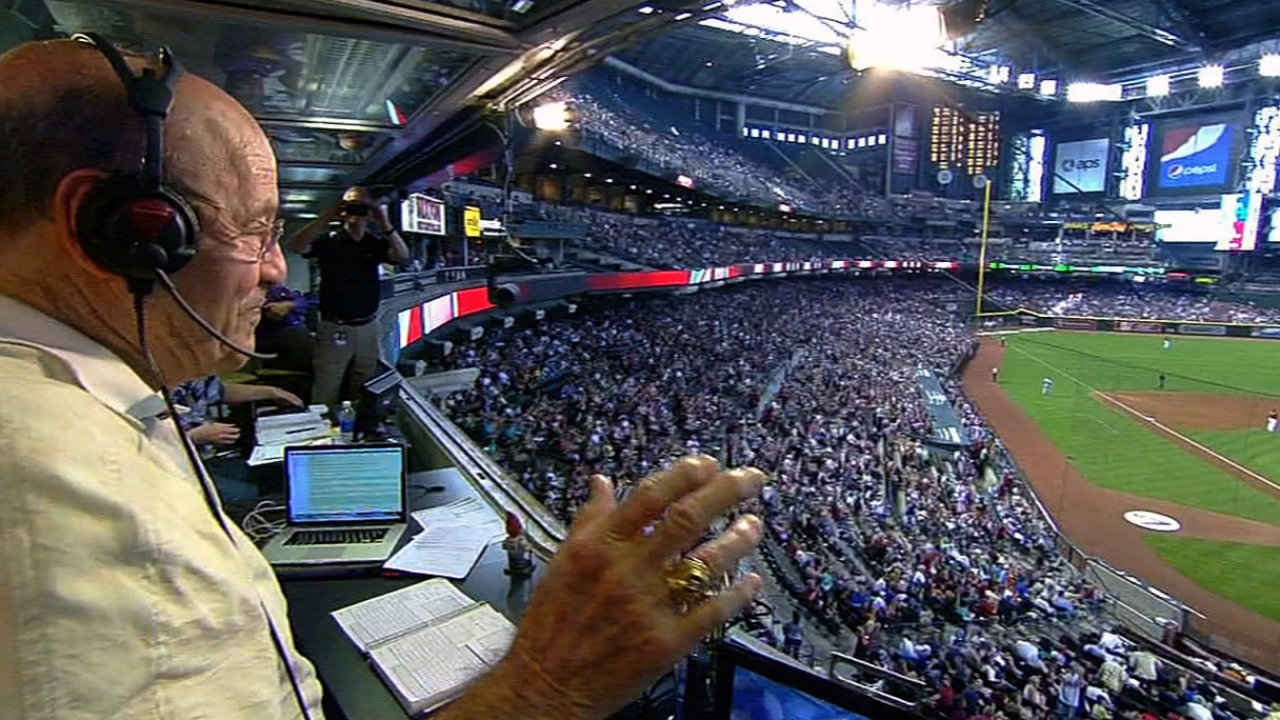 The D-backs honor Joe Garagiola