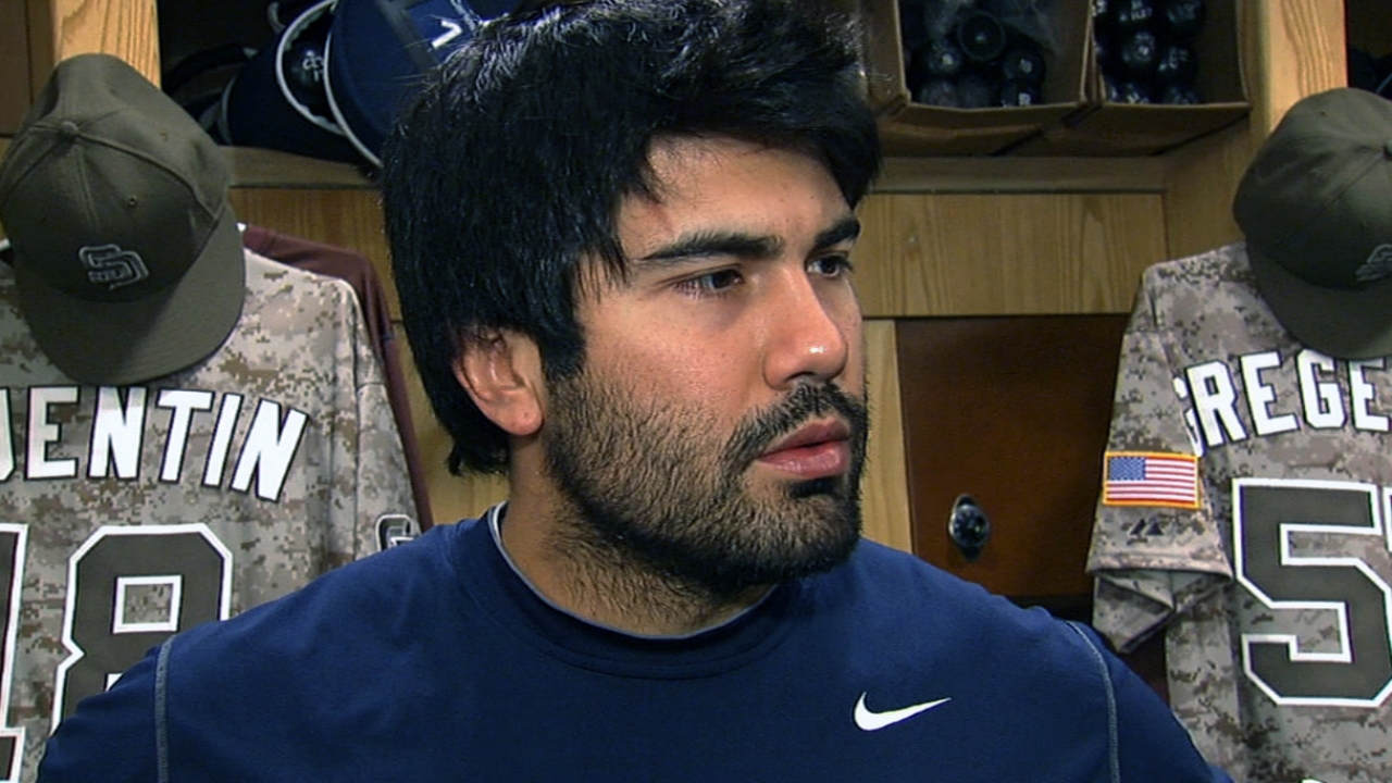 Quentin makes return after talk with Greinke