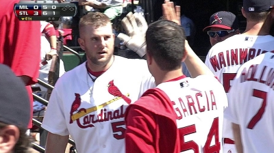 Cards place Adams on DL, purchase Curtis' contract