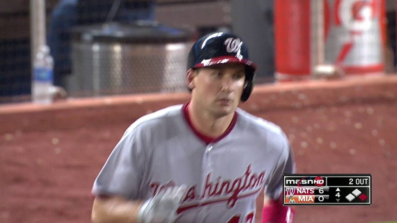 Zimmerman 'rusty' in return to Nats' lineup