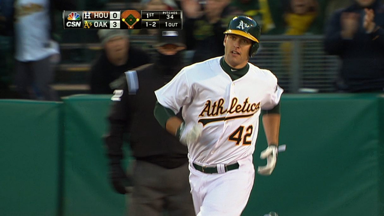 Bates de Oakland se dieron vuelo contra los Astros
