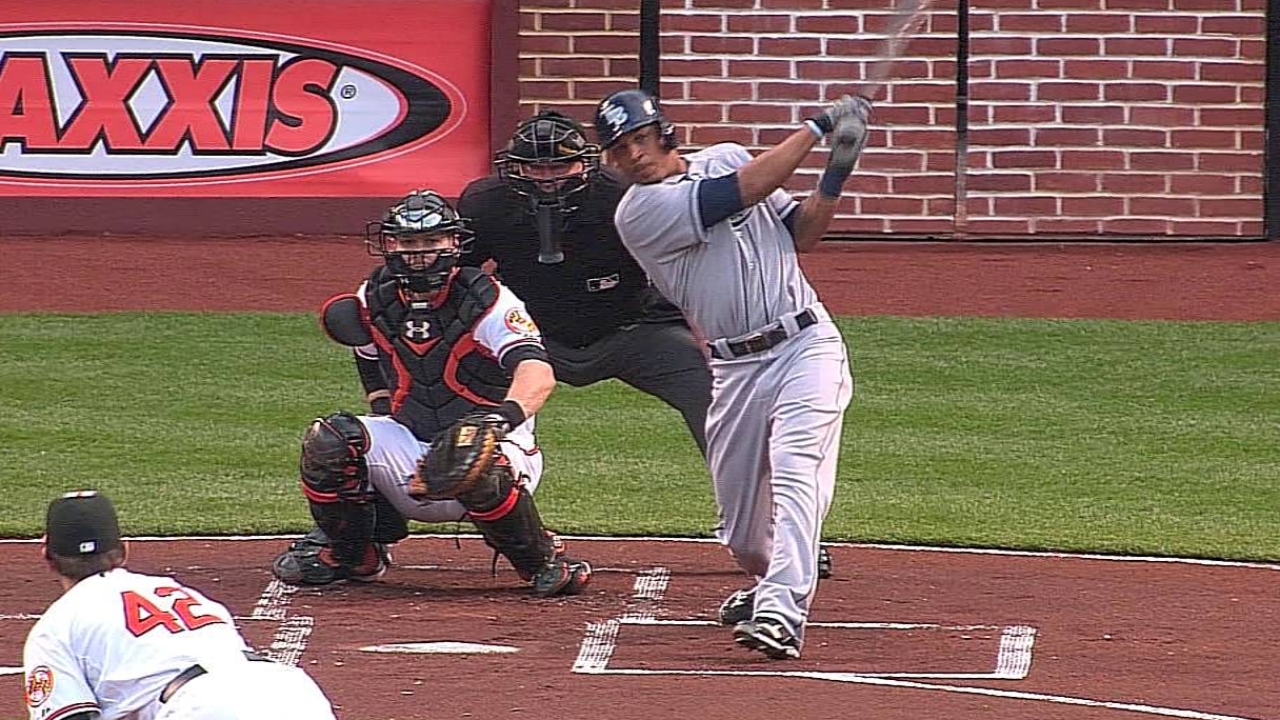 Rays fall just short despite three homers in Baltimore