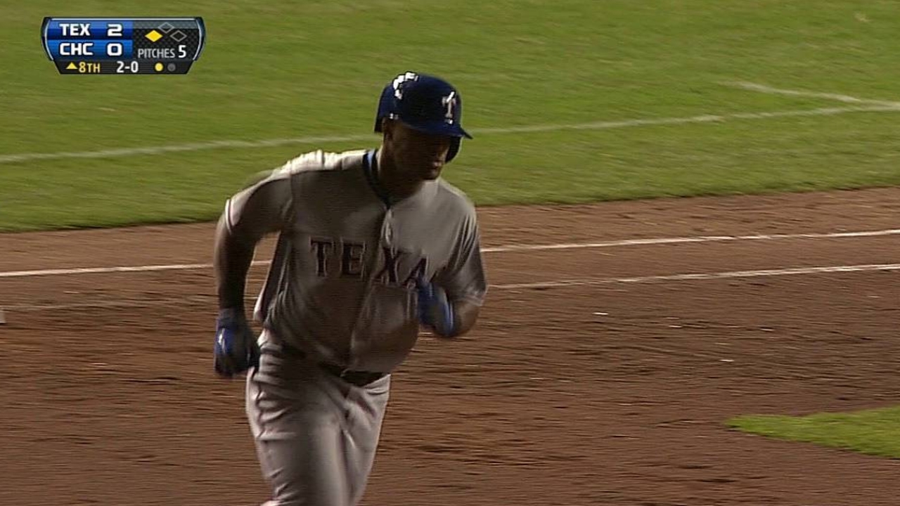 Beltré dio HR y Texas superó a los Cachorros