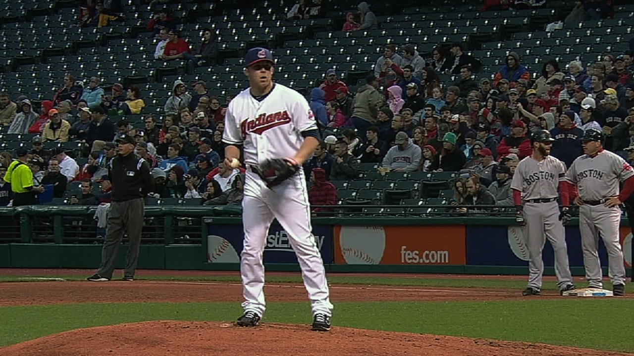 Tribe can't dig out of Ubaldo's early hole