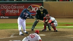 Mauer's second straight four-hit game lifts Twins
