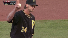 Burnett flirts with history in shutting down Cards