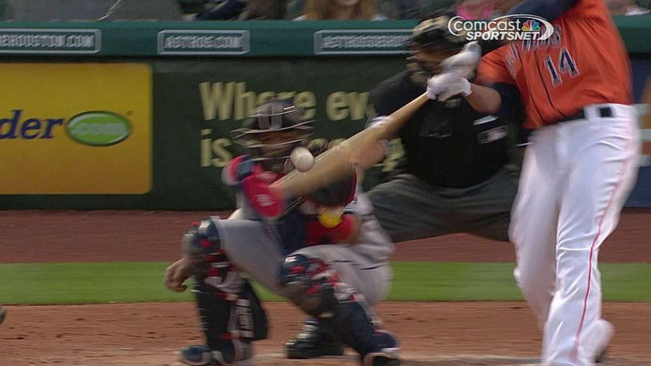 Astros vencen a Indios y cortan racha de derrotas