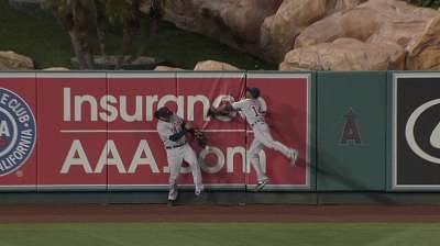 Bourjos to return Monday, likely won't bat leadoff