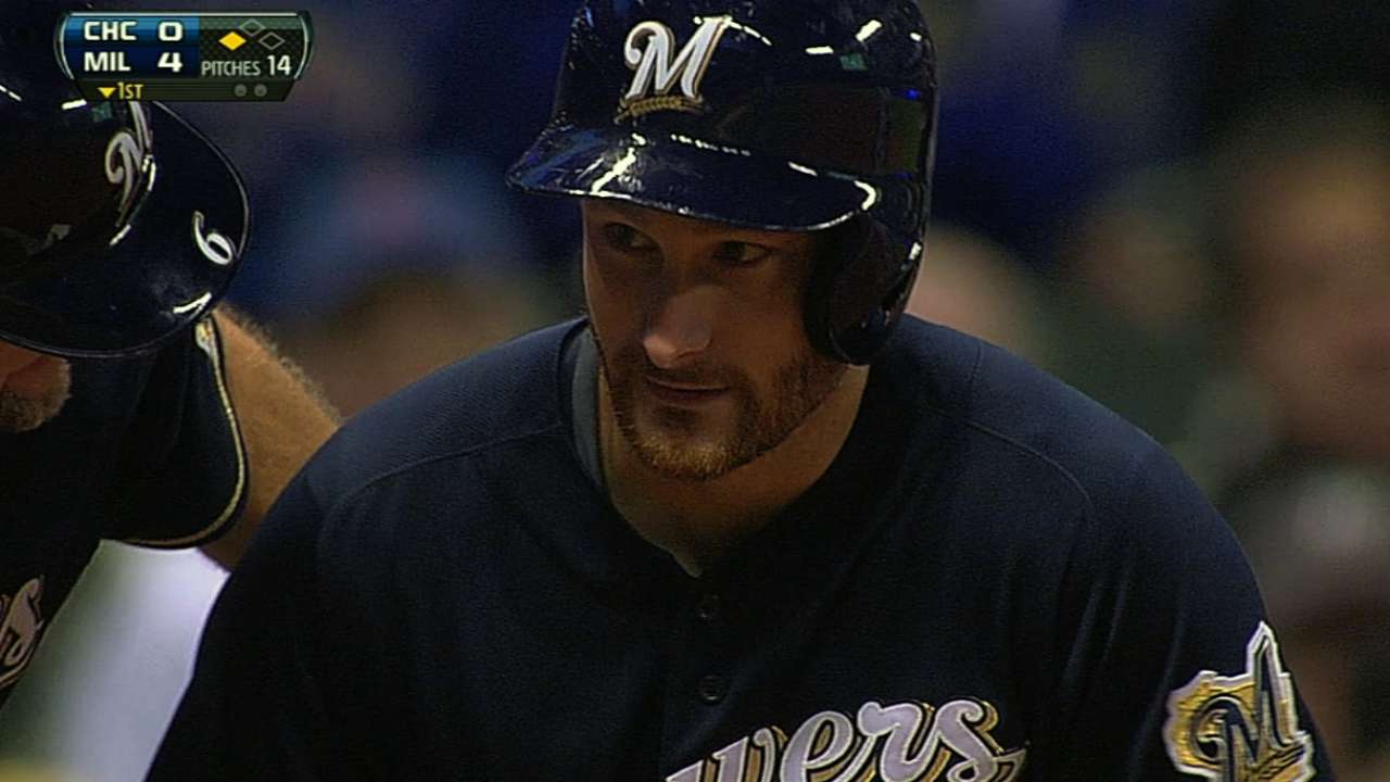 Brewers top Cubs, push winning streak to five