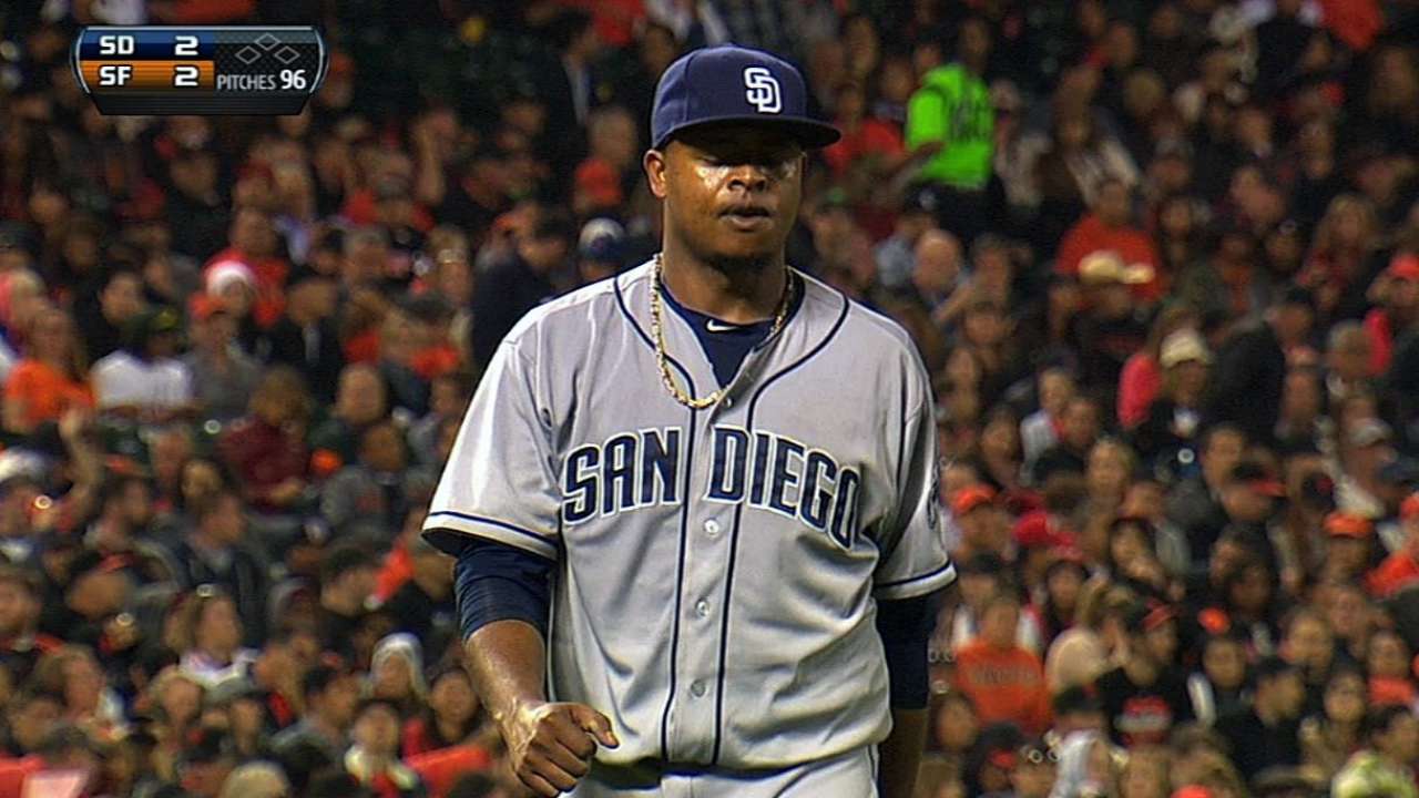 Volquez's solid start for naught in walk-off loss