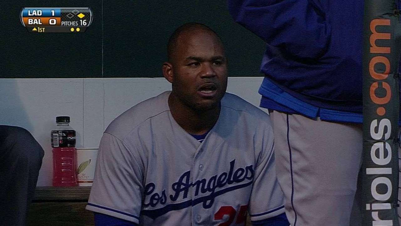 Slide continues in second leg of doubleheader vs. O's