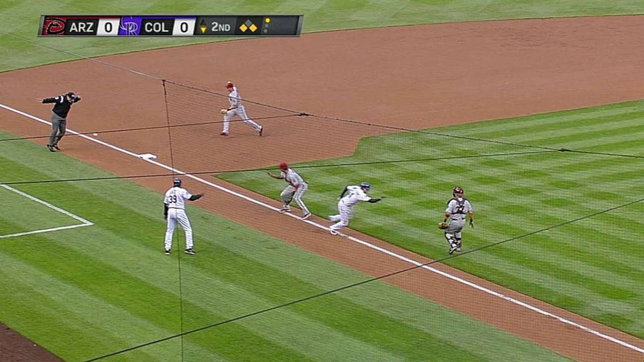 De la Rosa, Rockies se impusieron a Diamondbacks