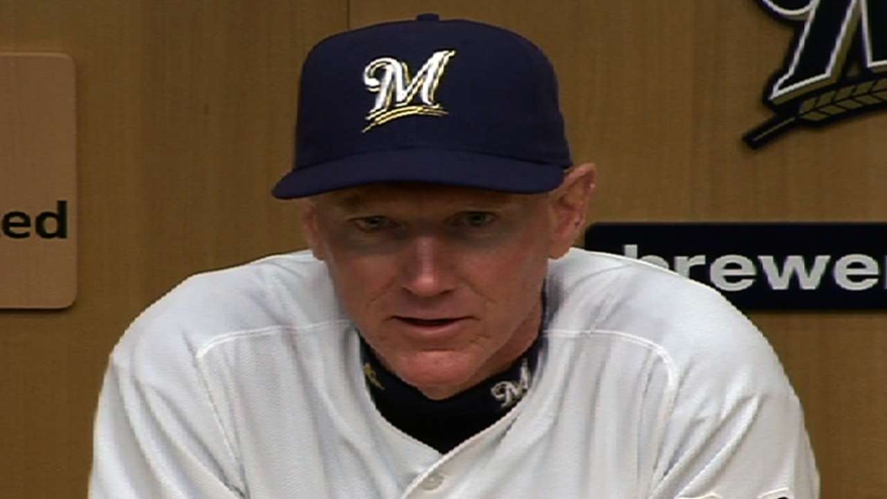 Brewers mulling next step for rookie Burgos