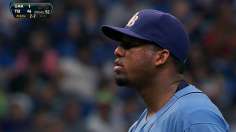 Hernandez notches first win since '11 as Rays sweep