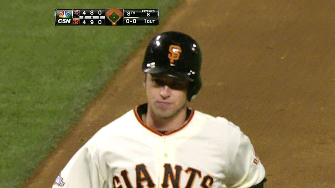Posey, Belt se encargaron de hundir a D-backs