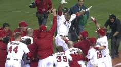 Angels walk off on Kendrick's second homer