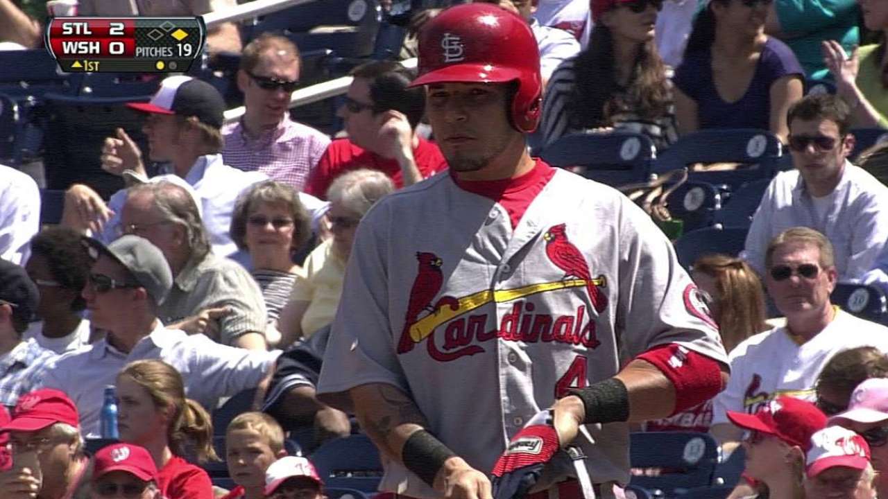 Cardenales completaron una barrida de Nacionales