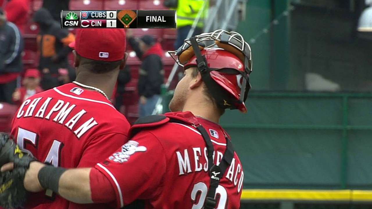 Jonrón de Frazier le dio la victoria a Rojos vs. Cubs