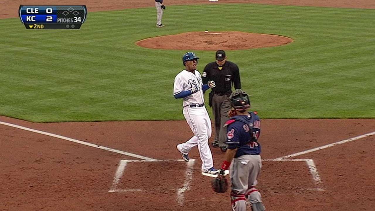 Ervin, Pérez guiaron blanqueada de K.C. vs. Indios
