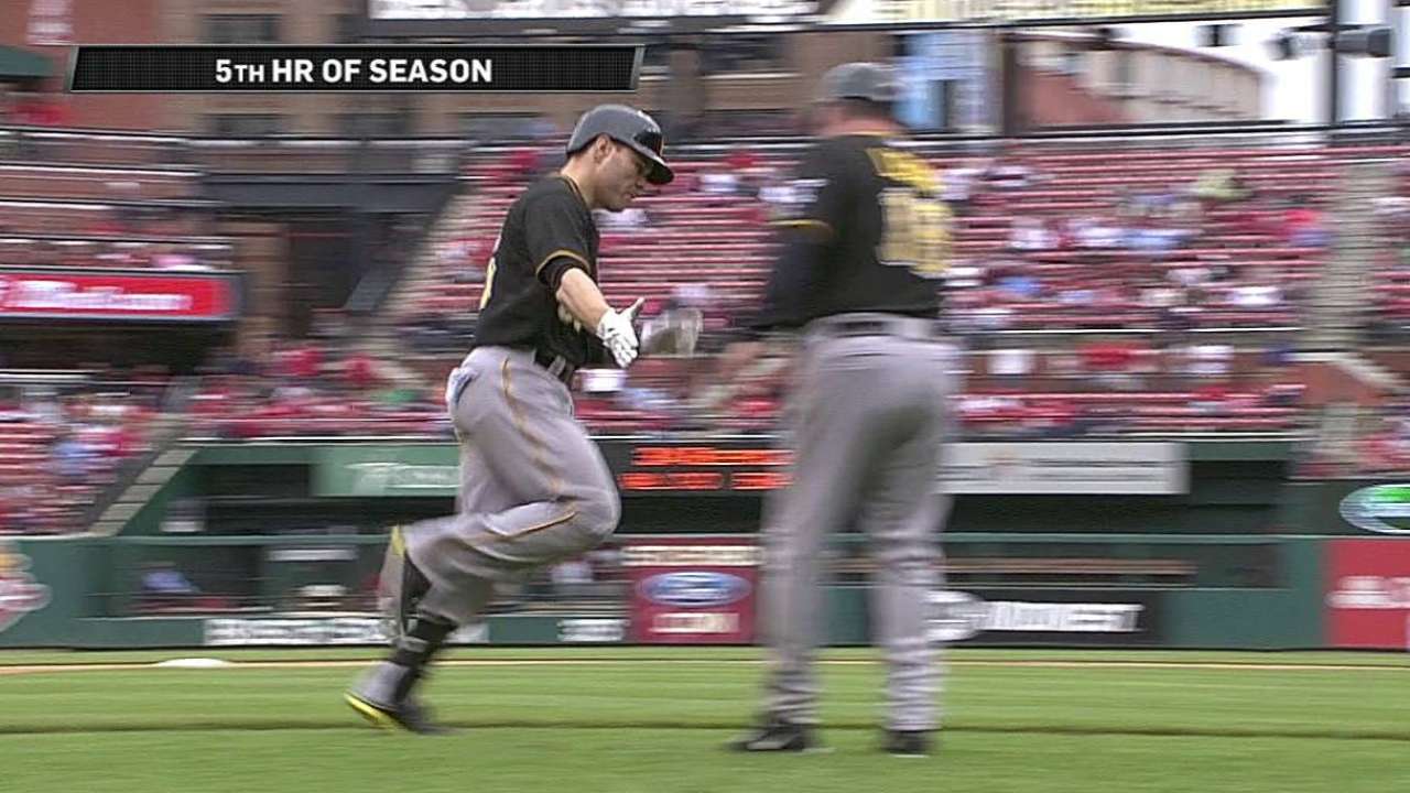 Pirates' Martin slugs way to NL weekly honor