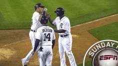 Three homers back Fister as Tigers sweep Braves