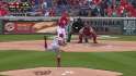 CIN@WSH: Cingrani strikes out LaRoche to escape jam