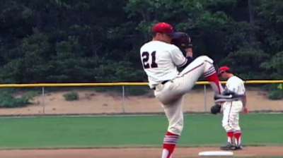Taken by Boston, Littrell has feel for pitching