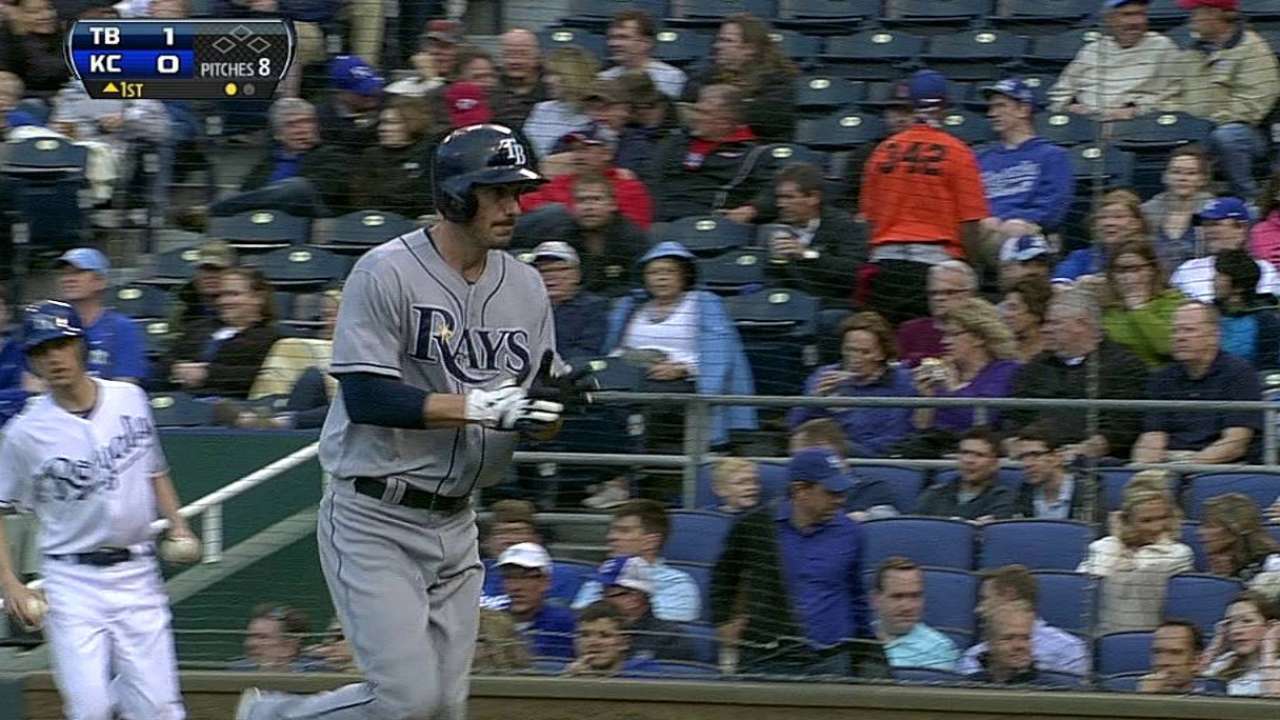 Rays no pueden aguantar ventaja y caen con Reales