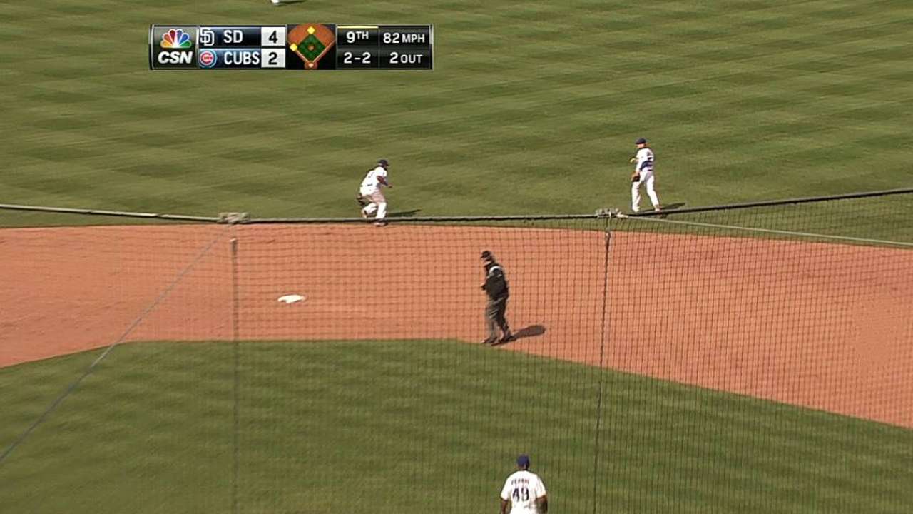 Pitcheo de Cubs se desmoronó en la 8va vs. Padres