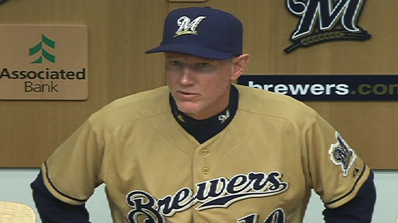 Roenicke sticking with starters for road trip