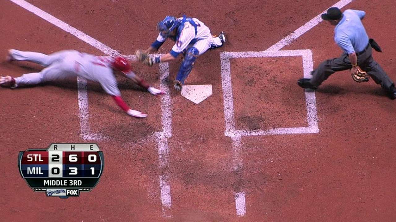 Crew bats unable to come through behind Lohse