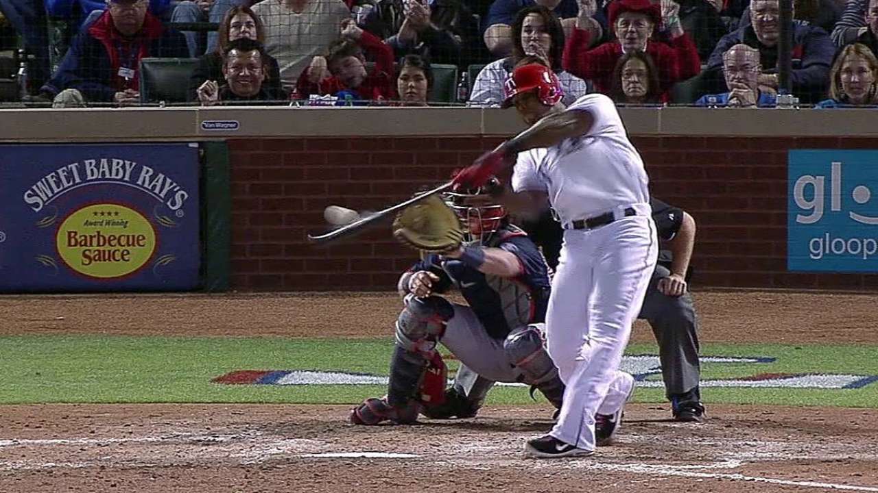 Beltré y Holland guían triunfo de Rangers
