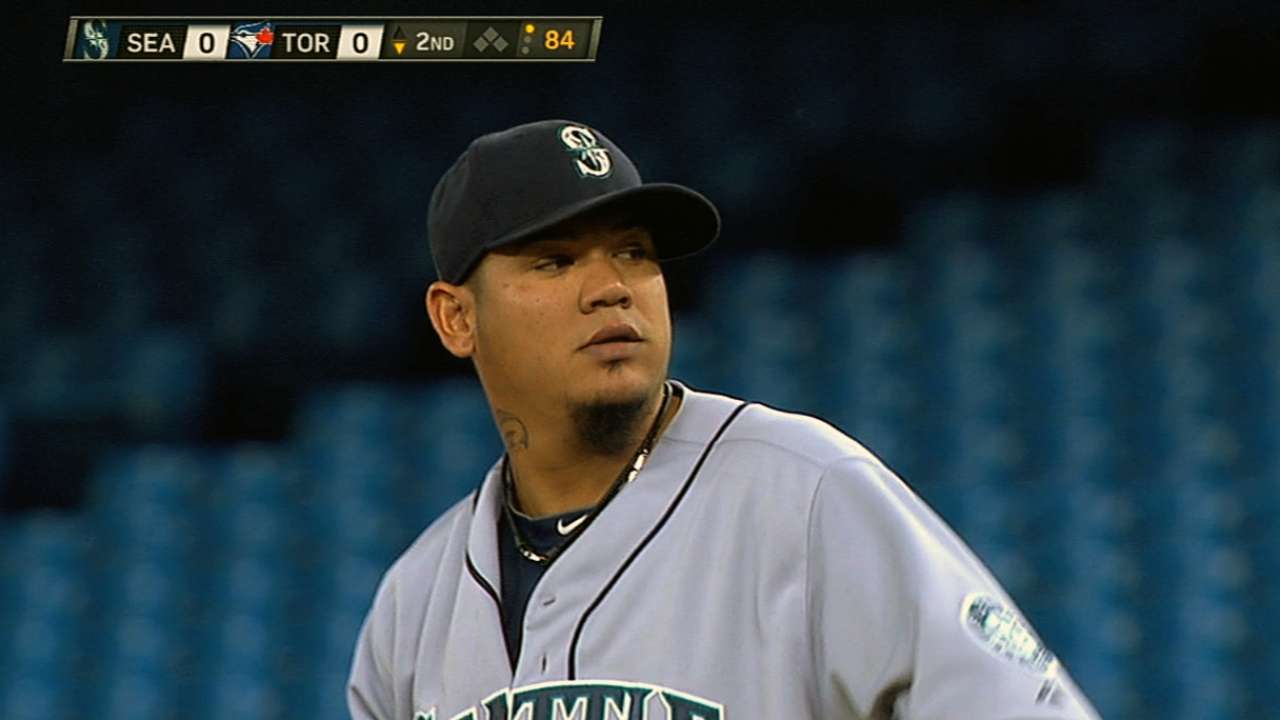Mariners option Montero to Triple-A Tacoma