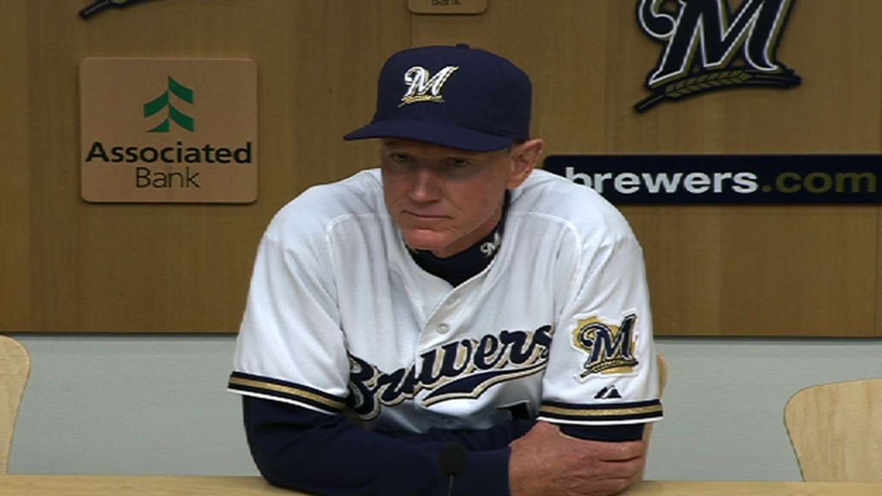 Brewers wonder what's wrong with Gallardo