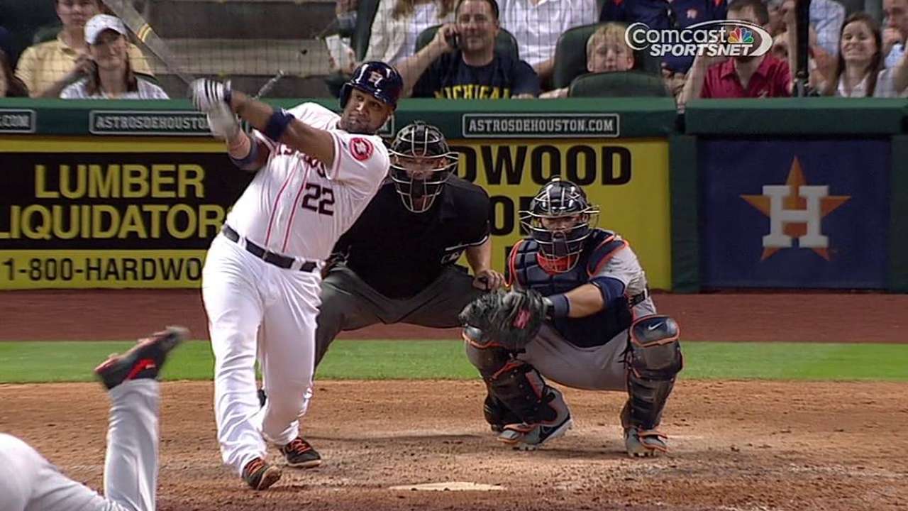 Astros get Castro and Corporan in lineup