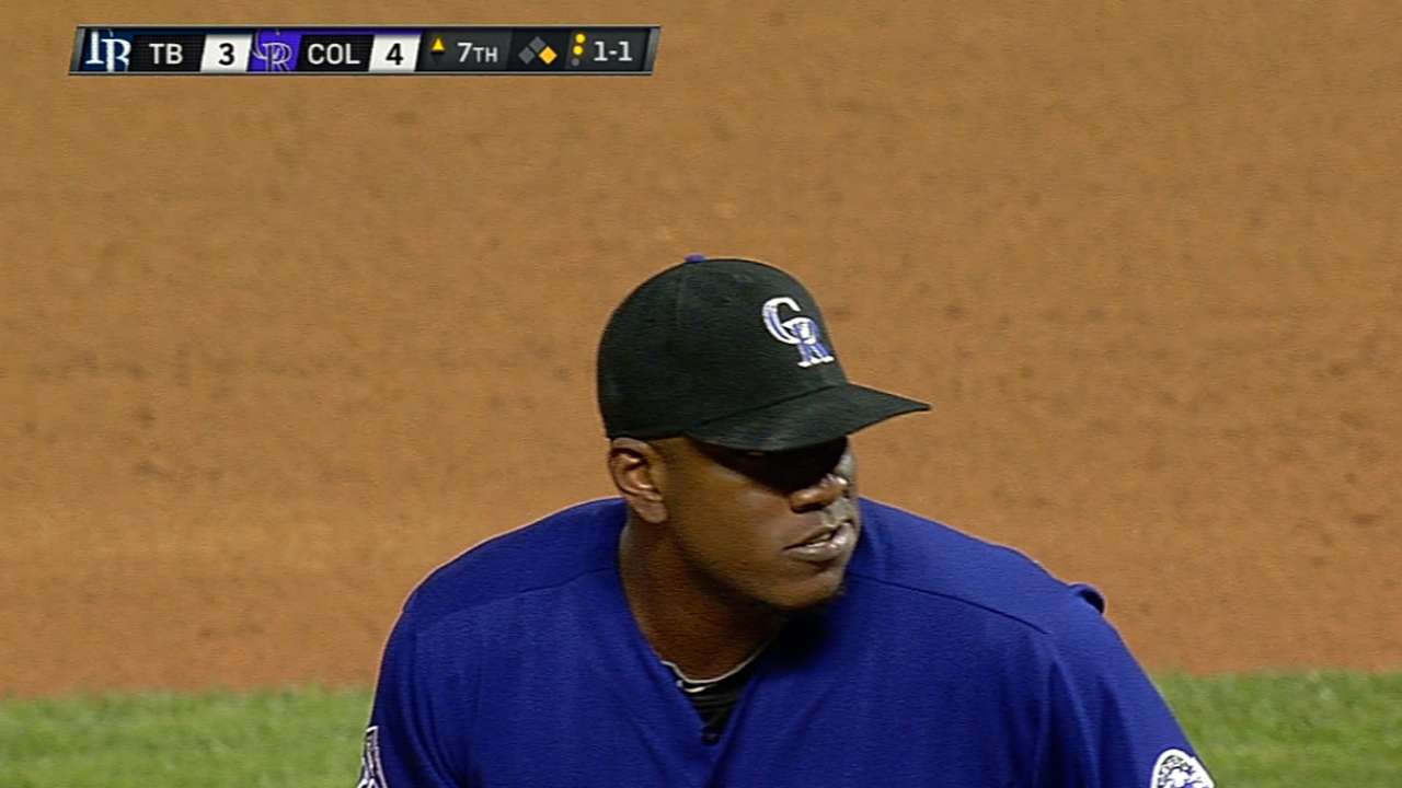 Middle-relief trio bridging the gap for Rockies