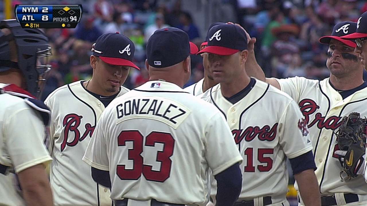 Braves pounce early, coast to win behind Hudson